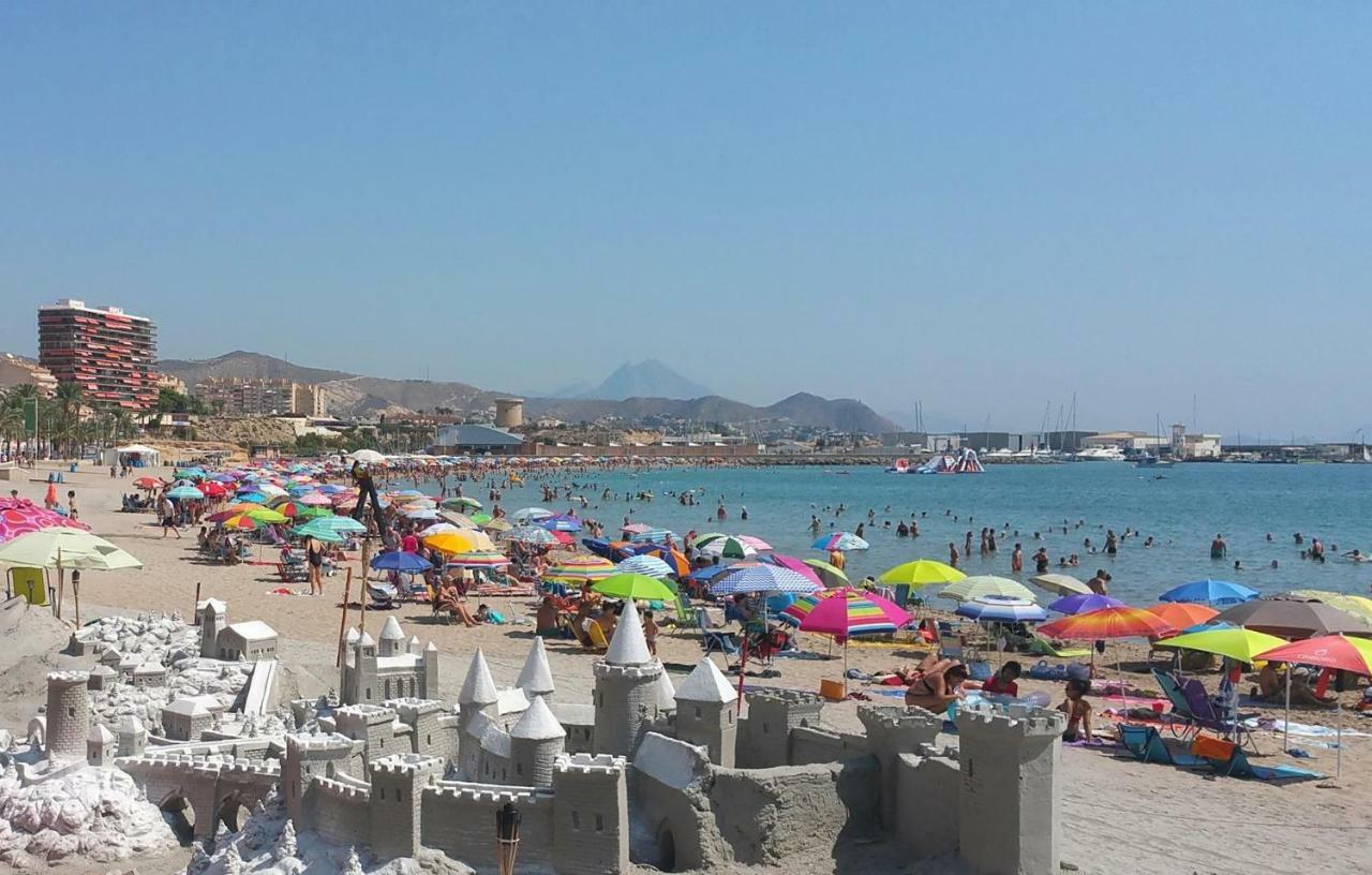 Apartamento Sobre El Puerto El Campello Exteriör bild